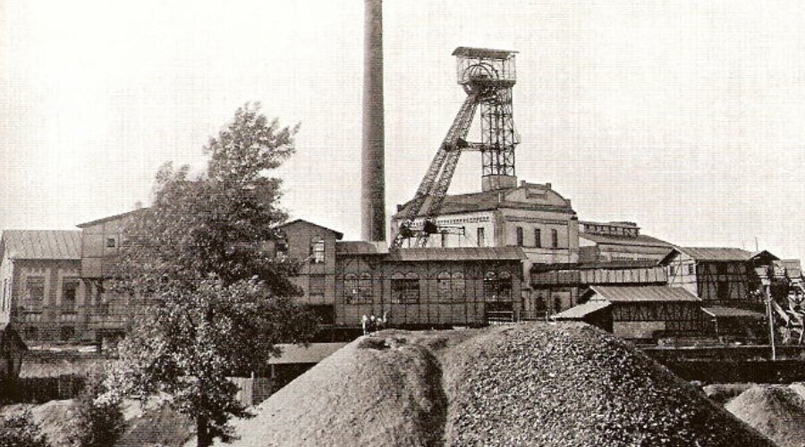 Důl Františka roku 1924.