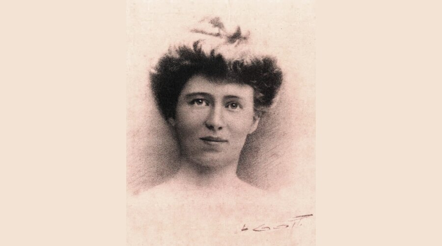 Francouzská špionka Louise Marie Jeanne Henriette de Bettignies.