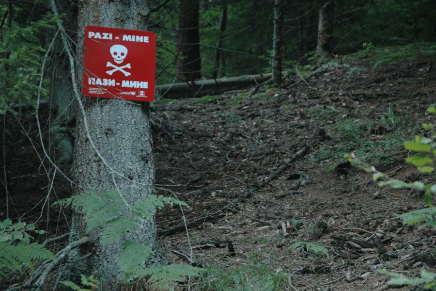 Pazi mine, Bosna