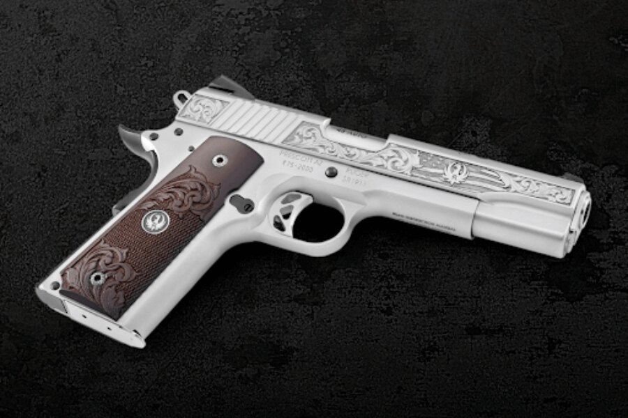 Limitovaná edice pistole SR1911 společnosti Ruger. Zdroj: Facebook Ruger