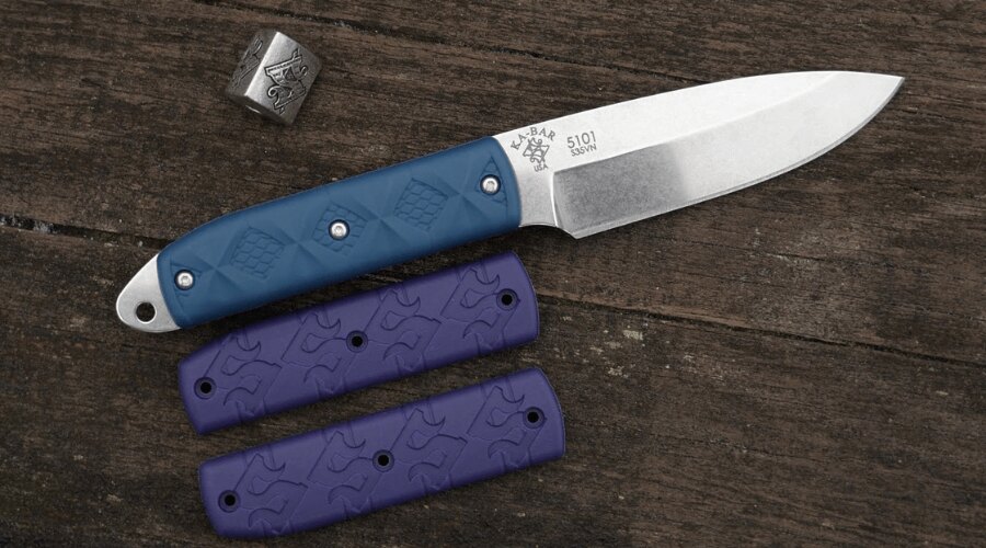 Nůž Boss KA-BAR a náhradní střenky