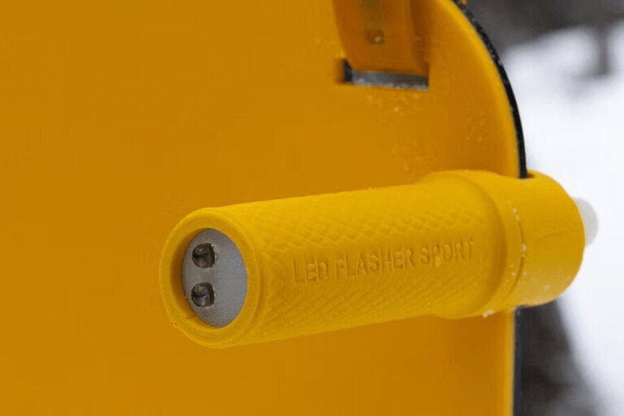 Detail LED indikátoru zásahu GOAST Flasher Sport