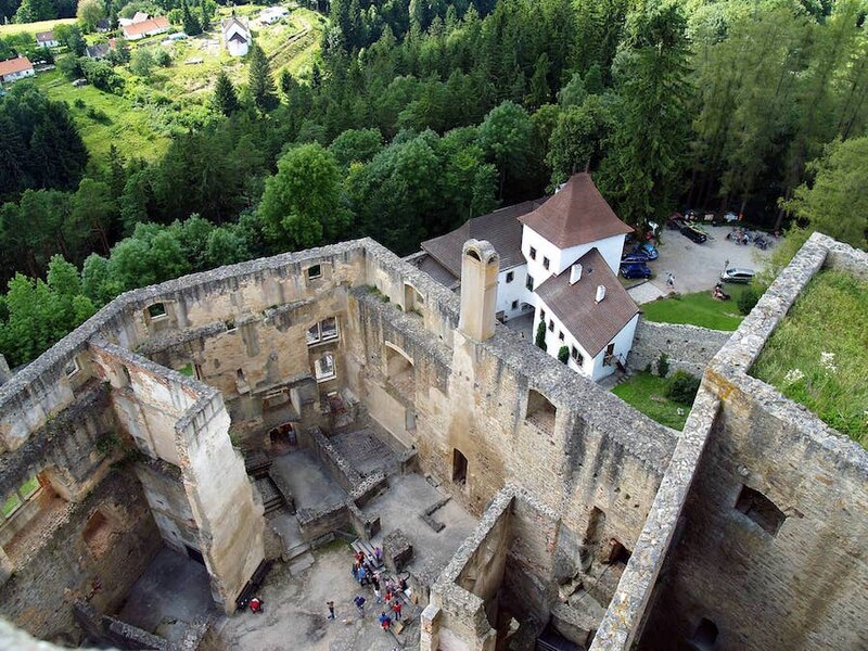 Zřícenina hradu Landštejn