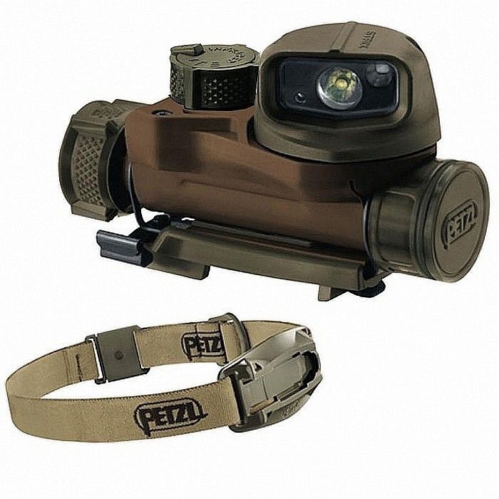 Ćelová svítilna Pezl Strix IR Khaki