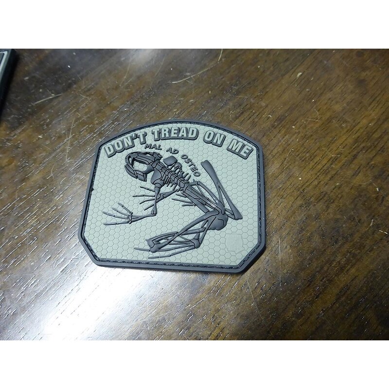 Nášivka Don't Tread On Me Frog JTG® – Ranger Green