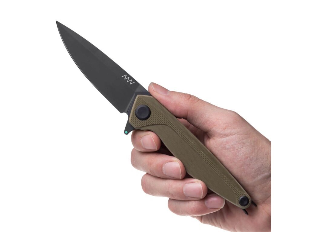 Zavírací nůž Z300 BB G10 Liner Lock ANV® – Černá čepel - DLC, Olive Drab (Barva: Olive Drab, Varianta: Černá čepel - DLC)