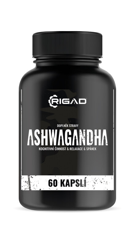 Ashwagandha KSM 66® - Kognitivní činnost / relax / spánek Rigad®
