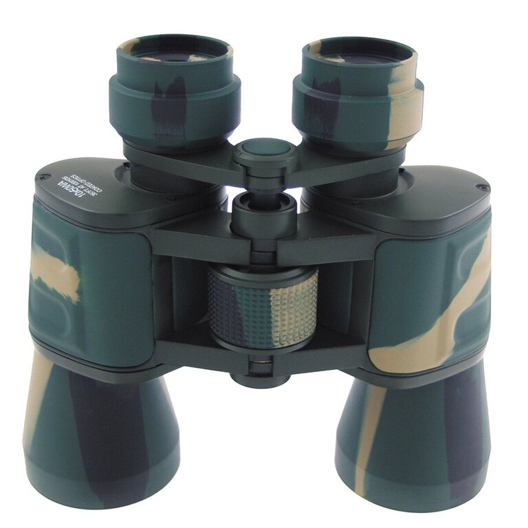 Binokulární skládací dalekohled MFH® univerzální 10 x 50 - woodland