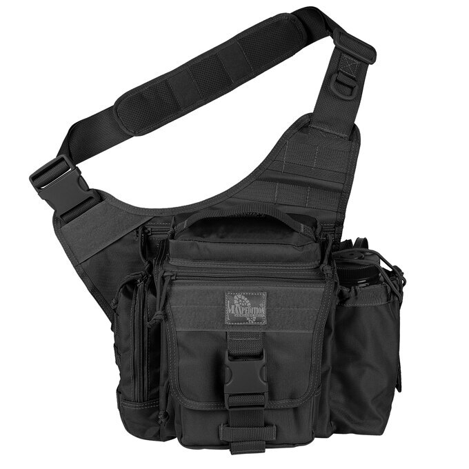 Brašna na rameno MAXPEDITION® Jumbo E.D.C. S-type™ Versipack® - černá