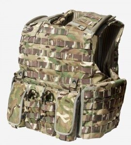 Britská vesta Osprey MK4 Body Armour + sumky - MTP
