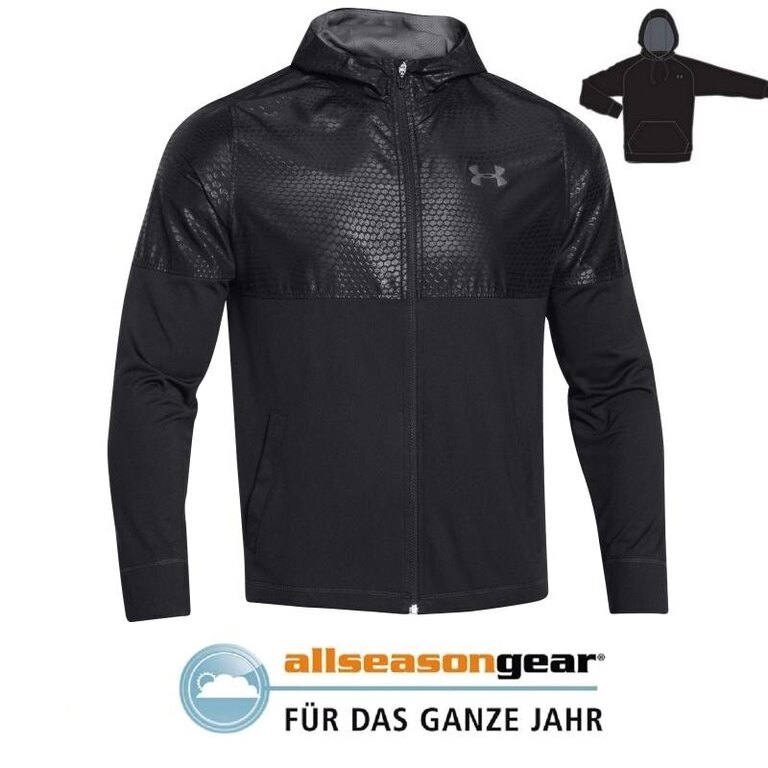 Bunda UNDER ARMOUR® Embossed LTWT - černá