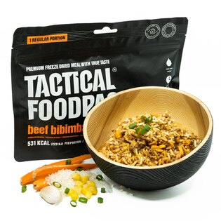 Dehydrované jídlo Hovězí Bibimbap Tactical Foodpack®
