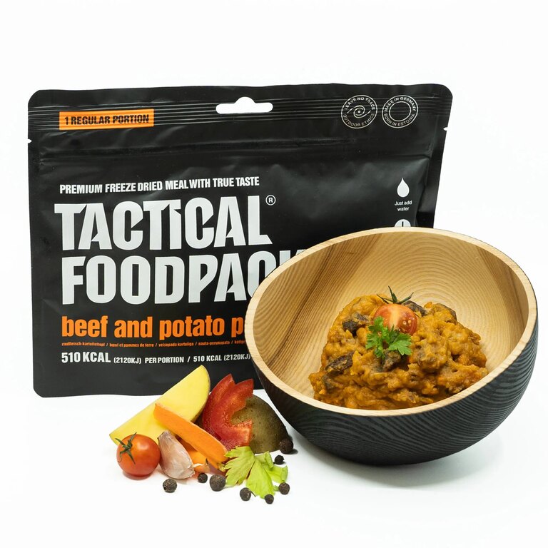 Dehydrované jídlo Hovězí s bramborem Tactical Foodpack®