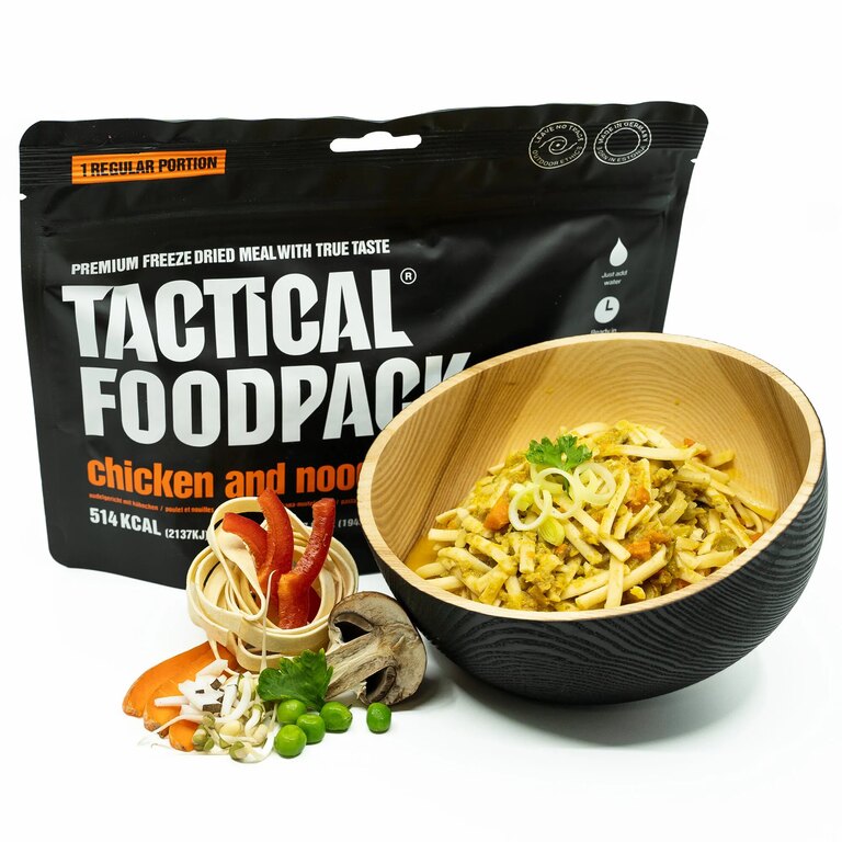 Dehydrované jídlo Kuře s nudlemi Tactical Foodpack®
