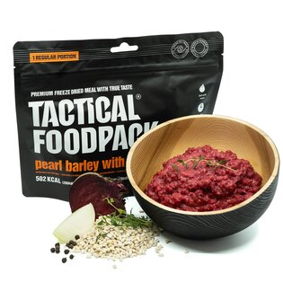 Dehydrované jídlo Perlový ječmen s červenou řepou Tactical Foodpack®