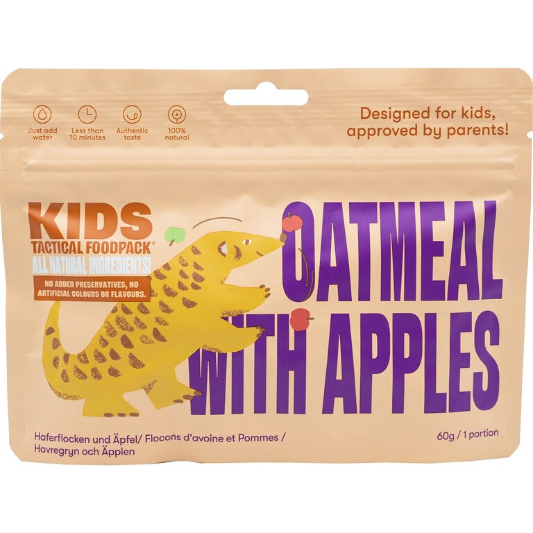 Dětské dehydrované ovesné vločky s jablky Tactical Foodpack®