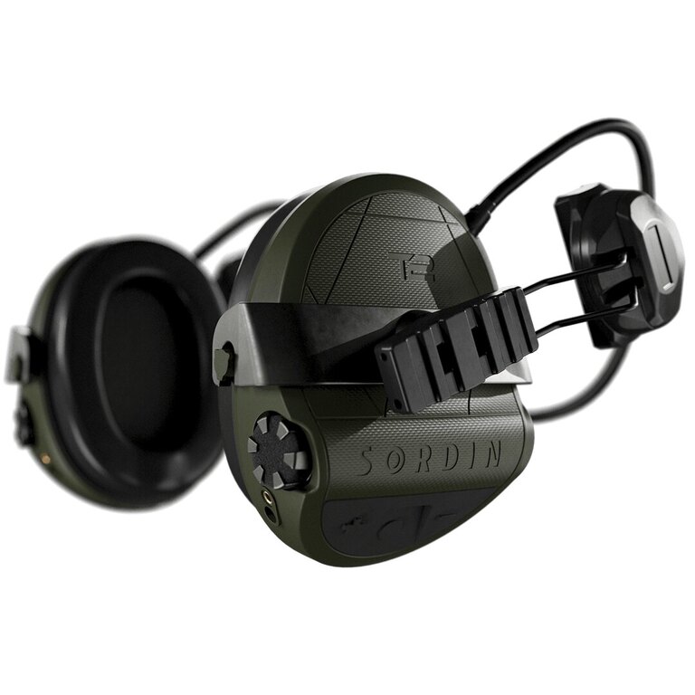 Elektronická sluchátka Supreme T2 Rear ARC Rails Sordin®