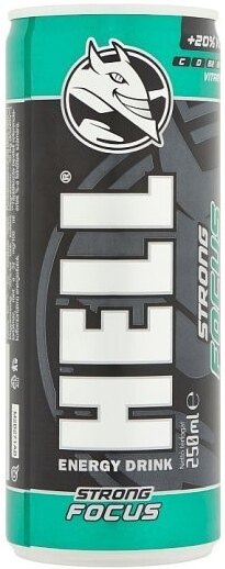 Energy nápoj Strong Focus 250 ml HELL®