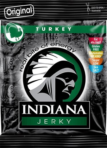 Indiana Jerky® - Krůtí sušené maso 25g