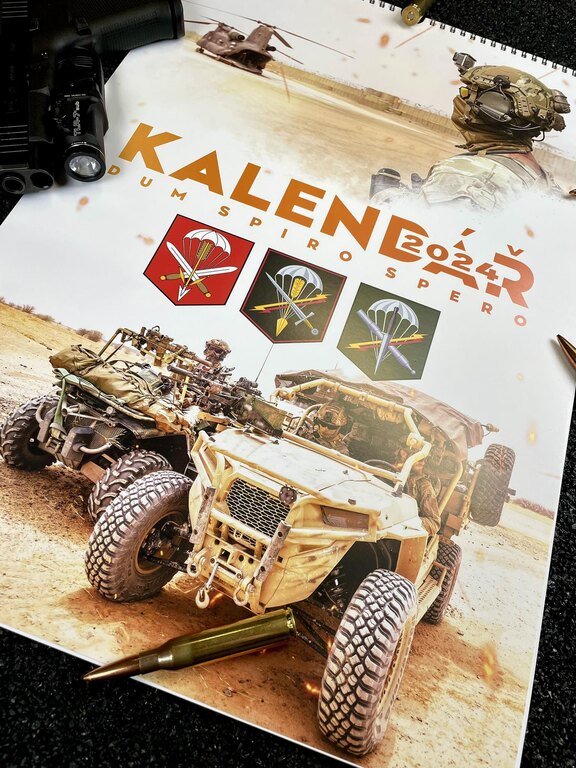 Kalendář 601. skupina speciálních sil 2024