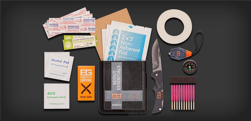 KPZ sada pro přežití Scout Essentials Kit GERBER® Bear Grylls