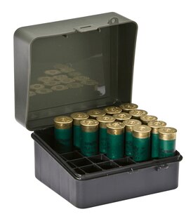 Krabička na náboje - brokové 25 ks Plano Molding® USA - OD Green/Black