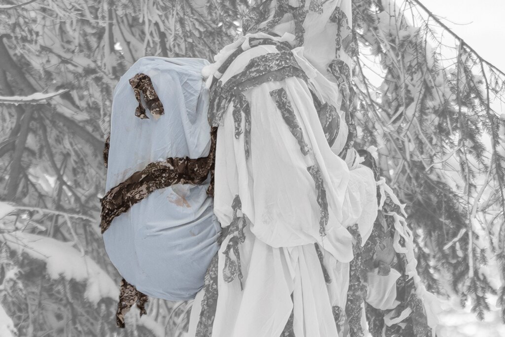 Maskovací převlek na batoh Reversible Ghosthood® IRR