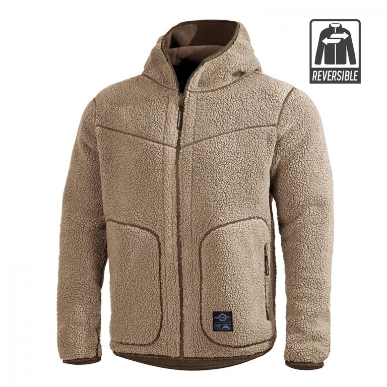 Mikina Ianos Sherpa Fleece Reversible Pentagon®