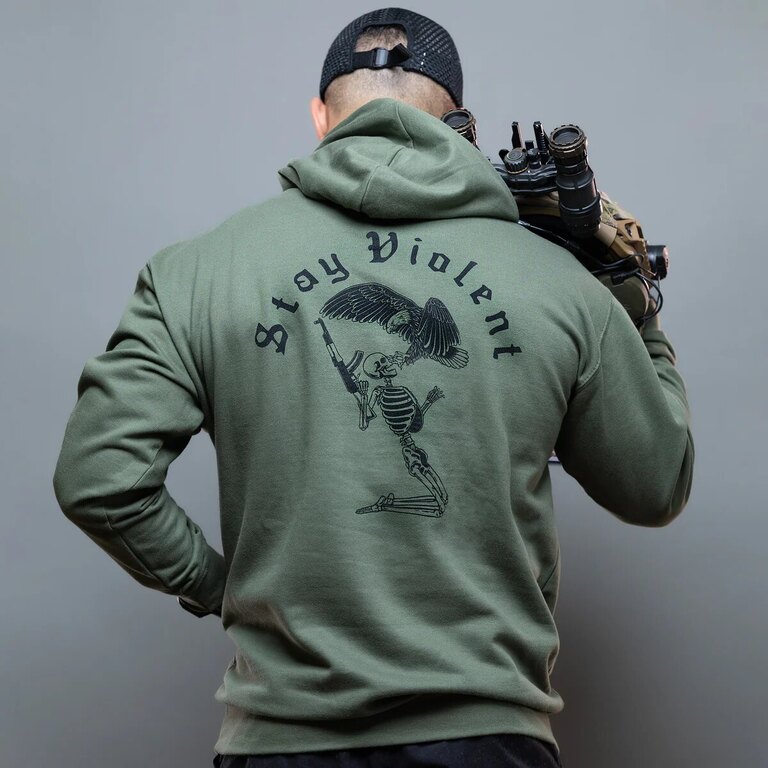 Mikina Stay Violent Brothers in Arms®