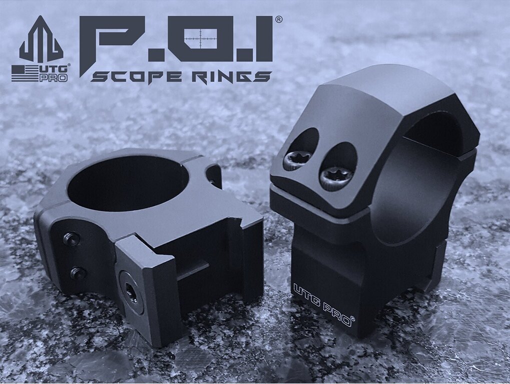Montážní kroužky P.O.I® Low Profile 0.98" / 30 mm tubus UTG PRO®