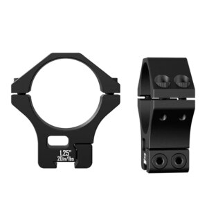 Multikompatibilní kroužky Dovetail 1.25" / 25.4/30/34 mm tubus Discoveryopt®