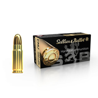 Náboje FMJ Sellier & Bellot® / 7,62×25 Tokarev / 5,5 g - 85 grs / 50 ks