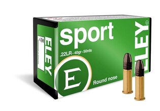 Náboje Sport Eley® / .22 LR / 40 grs / 50 ks
