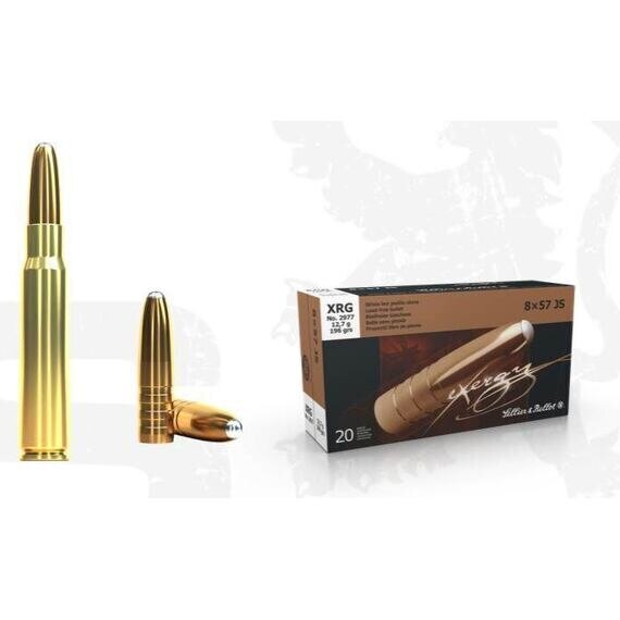 Náboje XRG Exergy Sellier & Bellot® / 8x57 JS /  12,7 g - 196 grs / 20 ks