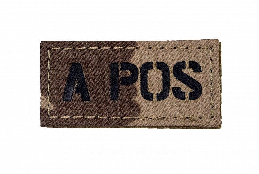 Nášivka AČR IR Combat Systems® krevní skupina A POS