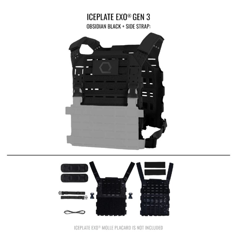 Nosič plátů ICEPLATE EXO® Gen 3 Qore Performance®