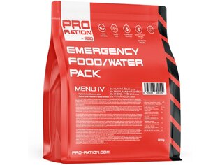 Nouzová potravinová dávka Emergency Food / Water Pro Ration®, MENU IV