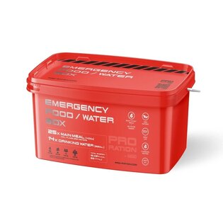 Nouzové balení potravin Emergency Food / Water Pro Ration®, box 23 porcí