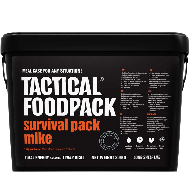 Nouzové balení potravin Survival Pack Mike Tactical Foodpack®