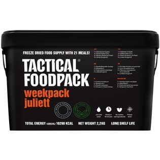 Nouzové balení potravin Weekpack Juliett Tactical Foodpack®