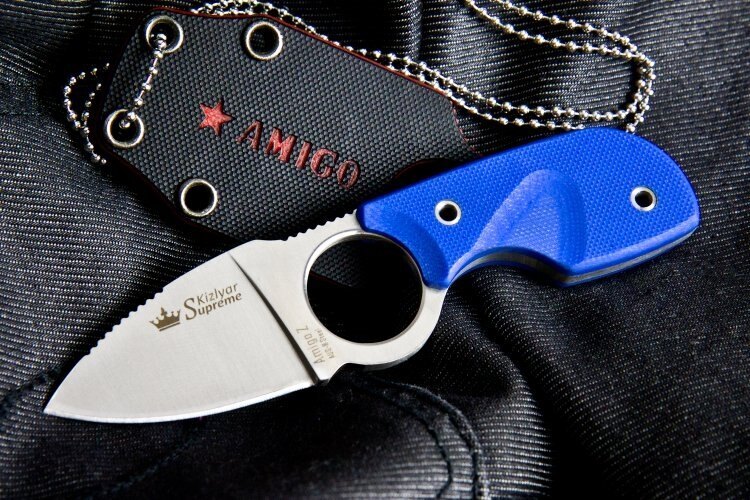 Nůž na krk Amigo Z KIZLYAR SUPREME® AUS 8