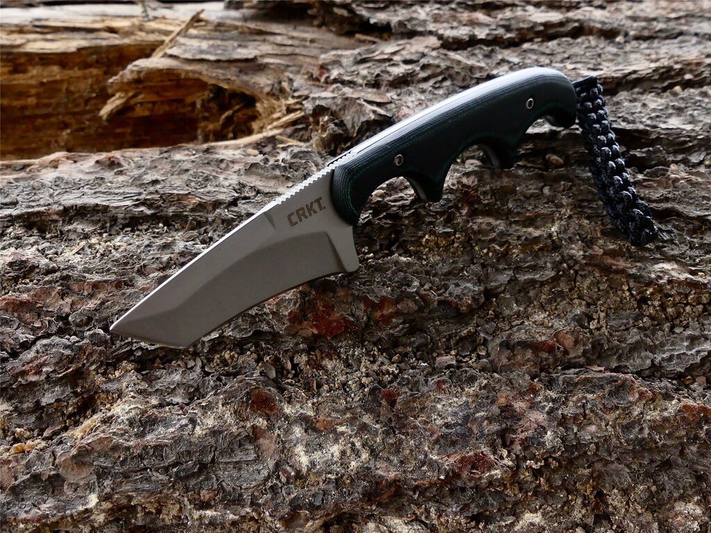 Nůž na krk Minimalist™ TANTO CRKT® - zelený