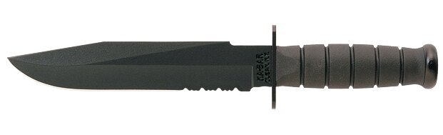 Nůž s pevnou čepelí KA-BAR® Fighter s kombinovaným ostřím