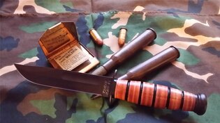 Nůž s pevnou čepelí KA-BAR® Short USMC