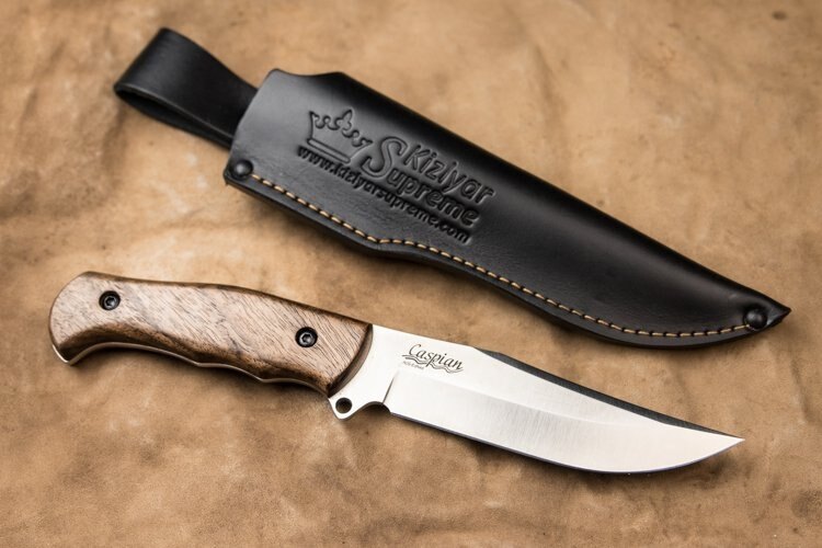 Nůž s pevnou čepelí KIZLYAR SUPREME® Caspian AUS 8 - Satin