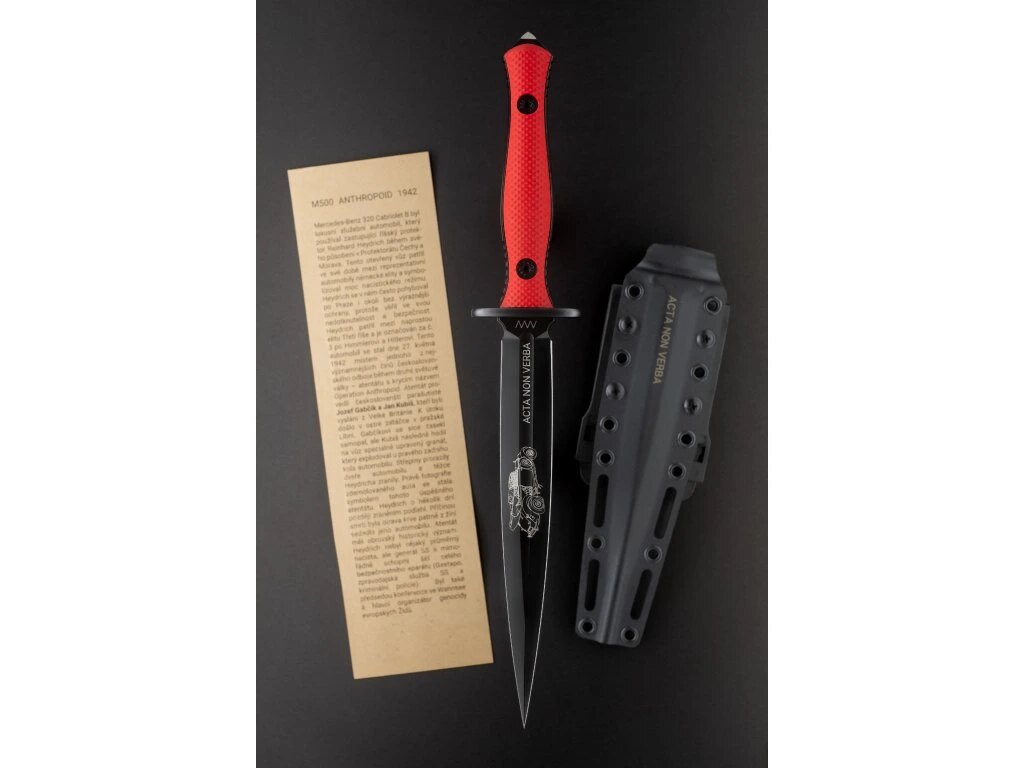 Nůž s pevnou čepelí M500 Anthropoid 1942 ANV®