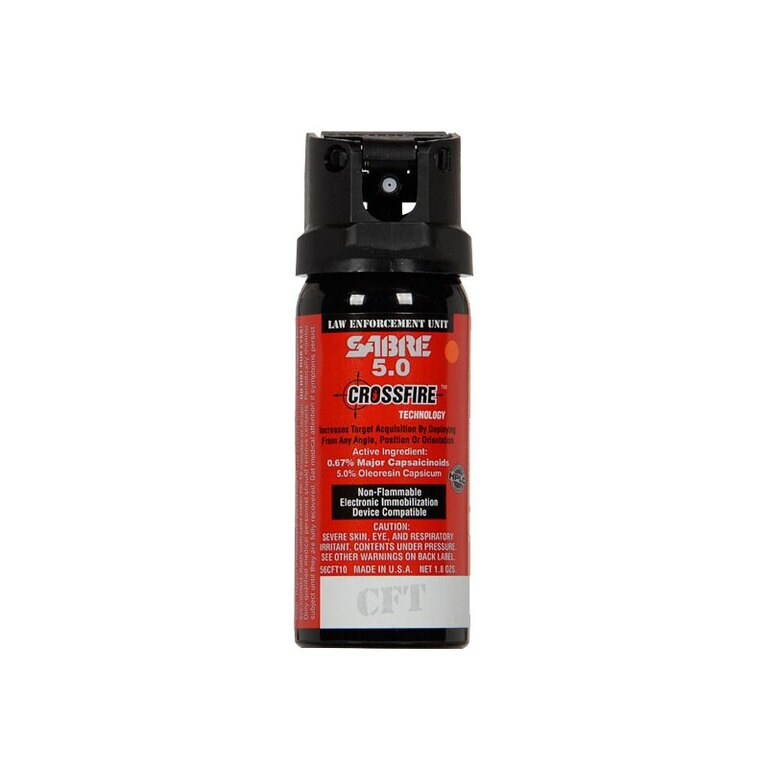 Obranný sprej Defence Crossfire MK-3 Sabre Red® / Stream