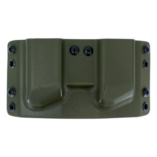 OWB Glock - vnější pouzdro na dva pistolové dvouřadé zásobníky bez SweatGuard RH Holsters®	