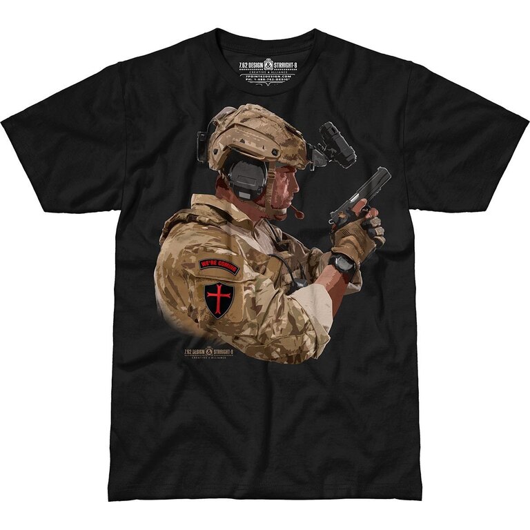 Pánské tričko 7.62 Design® We're Coming - černé