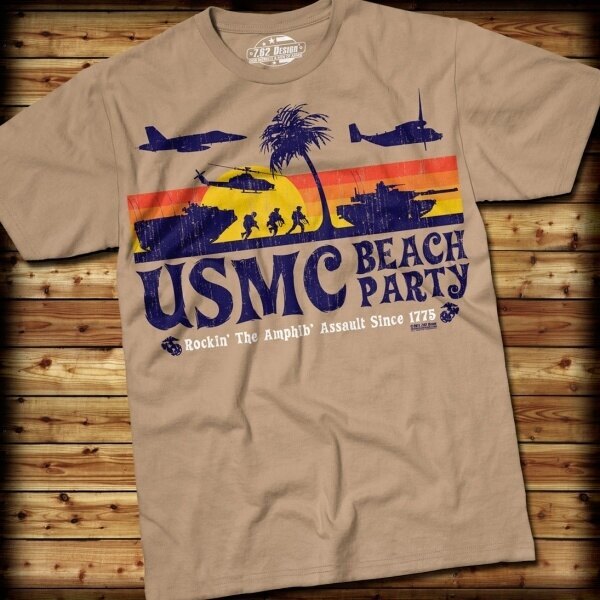 Pánské tričko BEACH PARTY 7.62 Design 